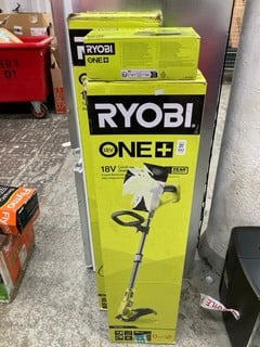 Lot 392  
            Nottingham SR4 - Delivery Or Collection 

                
3 X RYOBI ITEMS TO INC CORDLESS GRASS TRIMMER