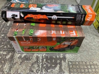 Lot 393  
            Nottingham SR4 - Delivery Or Collection 

                
2 X FLYMO ITEMS TO INC SIMPLI MOW 320V LAWN MOWER