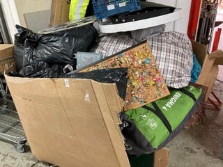 Lot 400  
            Nottingham SR4 - Delivery Or Collection 
                
PALLET OF ITEMS TO INC KRYPTONITE BIKE LOCK