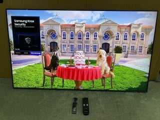 Lot 95  
            Nottingham SR4 - Delivery Or Collection 
                
SAMSUNG 55" NEO QLED 4K TV MODEL: QE55QN85DBT (WITH REMOTES, NO STAND, NO BOX) (C...