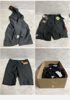 Lot 256  
            Nottingham SR5 - Delivery Only 

                
BOX OF VARIOUS BRANDED CYCLING CLOTHING PRODUCTS, VARIOUS SIZES AND STYLES