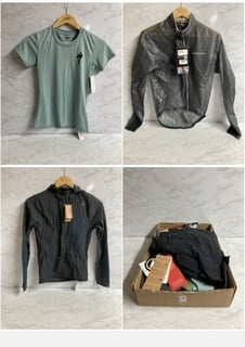 Lot 276  
            Nottingham SR5 - Delivery Only 

                
BOX OF VARIOUS BRANDED CYCLING CLOTHING PRODUCTS, VARIOUS SIZES AND STYLES