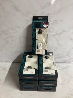 Lot 336  
            Nottingham SR5 - Delivery Only 
                
7 X BIKE ACCESSORIES TO INCLUDE SUPACAZ SUPER STICKY KUSH WHITE TAPE