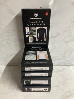 Lot 384  
            Nottingham SR5 - Delivery Only 

                
5 X ENDURA CLOTHING PRODUCTS TO INCLUDE ENDURA TRANSLOFT L/S BASELAYER