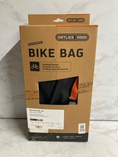 Lot 398  
            Nottingham SR5 - Delivery Only 

                
ORTLIEB WATERPROOF BIKE BAG SEAT-PACK QR; 13L