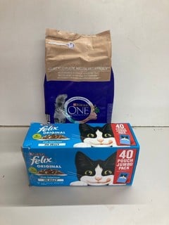 Lot 433  
            Nottingham SR5 - Delivery Only 
                
2 X PET FOOD PRODUCTS TO INCLUDE FELIX ORIGINAL FISH SELECTION CAT FOOD