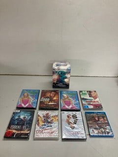 Lot 439  
            Nottingham SR5 - Delivery Only 
                
BOX OF VARIOUS DVDS TO INCLUDE BLACKLIST THE COMPLETE EIGHTH SEASON DVD (SEALED) ...