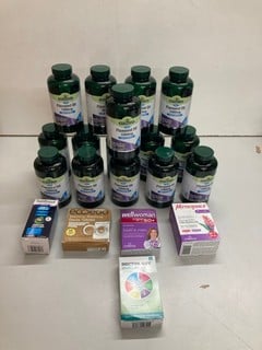 Lot 505  
            Nottingham SR5 - Delivery Only 
                
BOX OF VARIOUS ITEMS TO INCLUDE NATURES AID FLAXSEED OIL 1000MG COLD PRESSED FOOD...