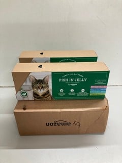 Lot 562  
            Nottingham SR5 - Delivery Only 
                
4 X PET FOOD PRODUCTS TO INCLUDE FISH IN JELLY CAT FOOD