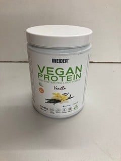 Lot 577  
            Nottingham SR5 - Delivery Only 
                
WEIDER VEGAN PROTEIN BBE: 09/2025