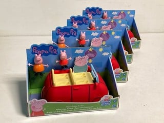 Lot 625  
            Nottingham SR5 - Delivery Only 
                
BOX OF PEPPA PIG PEPPA'S FAMILY RED CAR