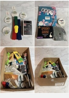 Lot 650  
            Nottingham SR5 - Delivery Only 
                
BOX OF VARIOUS ITEMS TO INCLUDE SATYA TRADITIONAL AYURVEDA INCENSE