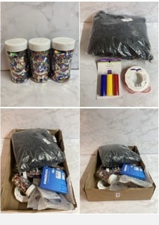 Lot 659  
            Nottingham SR5 - Delivery Only 
                
BOX OF VARIOUS ITEMS TO INCLUDE CRAFT SUPPLIES GLITTER AND CONFETTI