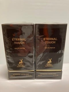 Lot 123  
            Nottingham SR6 - Parcel Delivery 

                
2 X MAISON ALHAMBRA ETERNAL TOUCH AFTERSHAVES 80ML