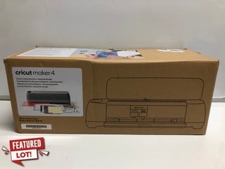 Lot 13  
            Nottingham SR6 - Parcel Delivery 
                
CRICUT MAKER 4 SMART CUTTING MACHINE ORIGINAL RRP £399.99