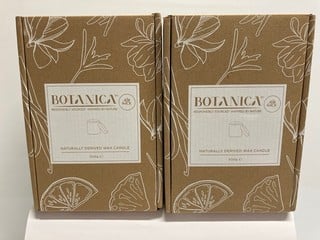 Lot 148  
            Nottingham SR6 - Parcel Delivery 
                
2 X AIR WICK BOTANICA NATURALLY DERIVED WAX CANDLE