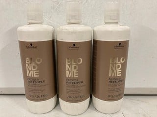 Lot 151  
            Nottingham SR6 - Parcel Delivery 

                
3 X SCHWARZKOPF PROFESSIONAL BLOND ME PREMIUM DEVELOPER