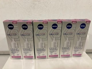 Lot 154  
            Nottingham SR6 - Parcel Delivery 

                
6 X NIVEA EXPERT FILLER CELLULAR EYE & LIP CONTOUR CREAMS
