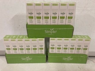 Lot 220  
            Nottingham SR6 - Parcel Delivery 

                
QTY OF SIMPLE SOOTHING EYE BALMS 6 X 15ML