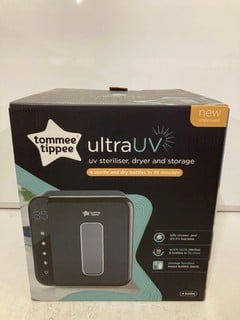 Lot 22  
            Nottingham SR6 - Parcel Delivery 
                
TOMMEE TIPPEE ULTRA UV STERILISER, DRYER AND STORAGE ORIGINAL RRP £149.99