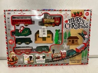 Lot 261  
            Nottingham SR6 - Parcel Delivery 

                
MERRY CHRISTMAS TRAIN SET