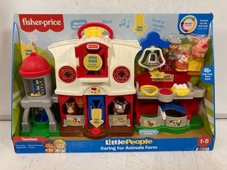 Lot 264  
            Nottingham SR6 - Parcel Delivery 

                
FISHER-PRICE LITTLE PEOPLE CARING FOR ANIMALS FARM