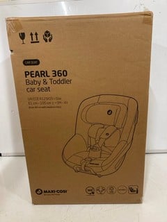 Lot 265  
            Nottingham SR6 - Parcel Delivery 

                
MAXI-COSI PEARL 360 BABY & TODDLER CAR SEAT