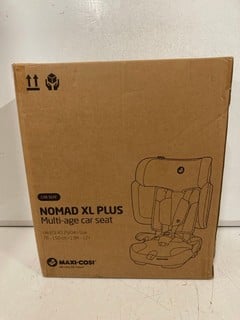 Lot 274  
            Nottingham SR6 - Parcel Delivery 

                
MAXI-COSI NOMAD XL PLUS MULTI-AGE CAR SAFETY SEAT