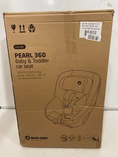 Lot 278  
            Nottingham SR6 - Parcel Delivery 
                
MAXI-COSI PEARL 360 BABY & TODDLER CAR SAFETY SEAT