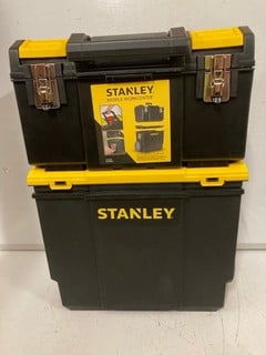 Lot 283  
            Nottingham SR6 - Parcel Delivery 
                
STANLEY MOBILE WORKCENTER TOOLBOX ORGANISER