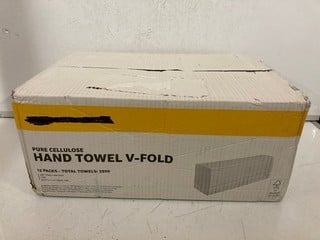 Lot 285  
            Nottingham SR6 - Parcel Delivery 
                
BOX OF V-FOLD HAND TOWELS