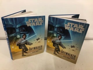 Lot 343  
            Nottingham SR6 - Parcel Delivery 
                
2 X STAR WARS THE SKYWALKER SAGA BOOKS