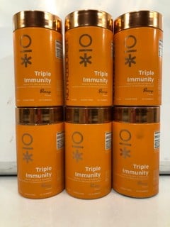 Lot 358  
            Nottingham SR6 - Parcel Delivery 
                
QTY OF NUTRIBURST TRIPLE IMMUNITY MANGO FLAVOUR GUMMIES BBE:10/25