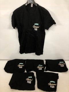 Lot 387  
            Nottingham SR6 - Parcel Delivery 
                
QTY OF SMIRNOFF MIAMI PEACH BLACK T-SHIRTS IN VARIOUS SIZES