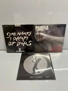 Lot 414  
            Nottingham SR6 - Parcel Delivery 
                
3 X VINYL RECORDS INC PANTERA VULGAR DISPLAY OF POWER