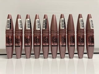 Lot 423  
            Nottingham SR6 - Parcel Delivery 
                
QTY OF MAYBELLINE NEW YORK LASH SENSATIONAL VERY BLACK MASCARA
