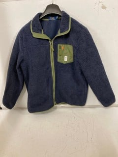 Lot 42  
            Nottingham SR6 - Parcel Delivery 
                
POLO RALPH LAUREN FLEECE JACKET (SIZE L)