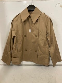 Lot 43  
            Nottingham SR6 - Parcel Delivery 
                
& OTHER STORIES WOMEN'S BROWN JACKET (SIZE S)