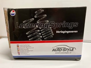Lot 461  
            Nottingham SR6 - Parcel Delivery 

                
AUTO STYLE LOWERING SPRINGS FOR SKODA YETI 1.2TSI