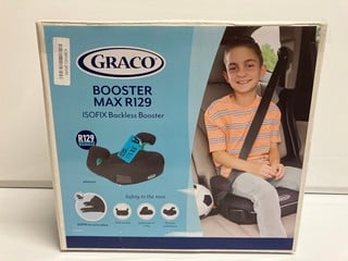 Lot 486  
            Nottingham SR6 - Parcel Delivery 
                
GRACO BOOSTER MAX R129 ISOFIX BACKLESS BOOSTER SEAT