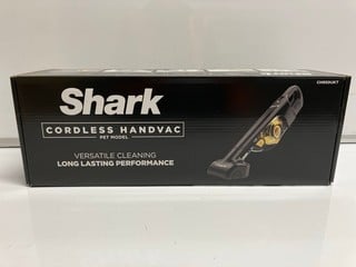 Lot 492  
            Nottingham SR6 - Parcel Delivery 
                
SHARK CORDLESS HANDVAC