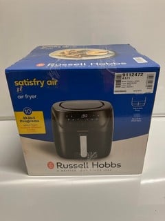 Lot 493  
            Nottingham SR6 - Parcel Delivery 
                
RUSSELL HOBBS SATISFRY AIR AIR FRYER