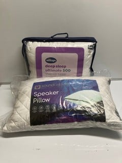 Lot 496  
            Nottingham SR6 - Parcel Delivery 
                
BEDDING TO INC SOUNDASLEEP SPEAKER PILLOW