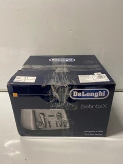 Lot 530  
            Nottingham SR6 - Parcel Delivery 
                
DELOGNHI DISTINTA X FOUR-SLICE TOASTER