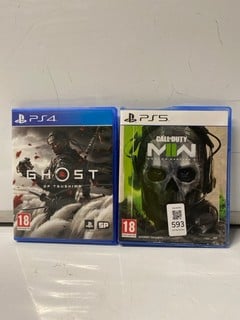 Lot 593  
            Nottingham SR6 - Parcel Delivery 
                
2 X PLAYSTATION GAMES TO INC CALL OF DUTY (18+ ID MAY BE REQUIRED)