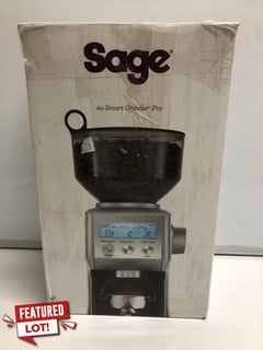 Lot 5  
            Nottingham SR6 - Parcel Delivery 
                
SAGE THE SMART GRINDER PRO COFFEE GRINDER ORIGINAL RRP £209.00