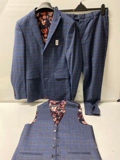 Lot 602  
            Nottingham SR6 - Parcel Delivery 
                
THREE-PIECE SUIT SET (38R) TROUSERS (32")