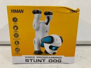 Lot 68  
            Nottingham SR6 - Parcel Delivery 
                
YIMAN VOICE PROGRAMMING STUNT DOG