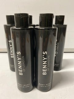 Lot 744  
            Nottingham SR6 - Parcel Delivery 

                
QTY OF BENNY'S OF LONDON BODY WASH