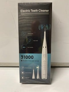 Lot 848  
            Nottingham SR6 - Parcel Delivery 

                
ELECTRIC TEETH CLEANER (SEALED)
